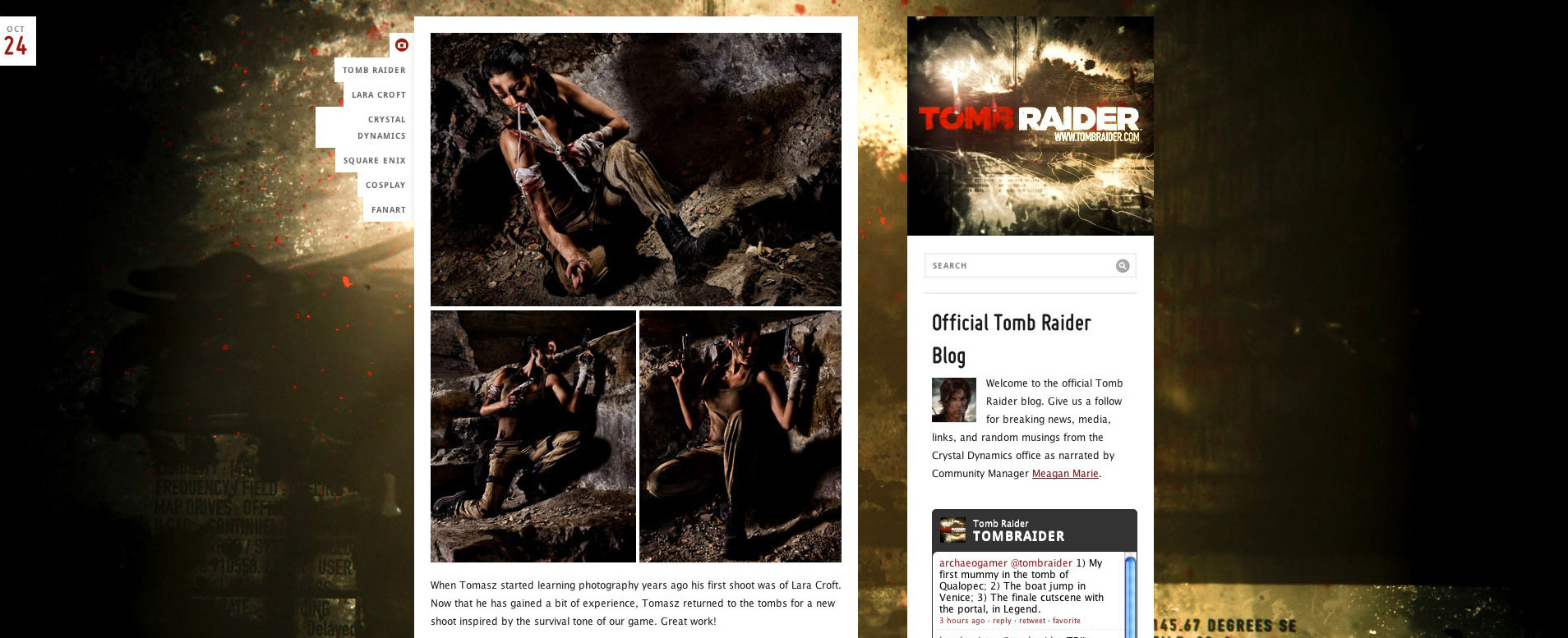 Tomb Raider cosplay